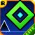 Logotipo del grupo Jumping Headfirst into the Addictive World of Geometry Dash
